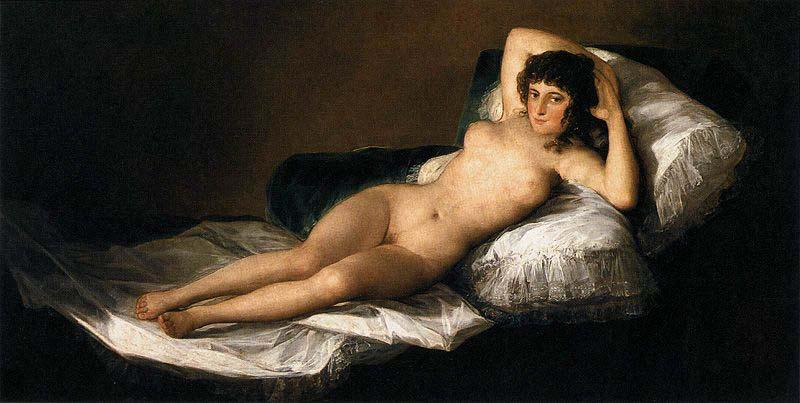 Francisco Goya The Nude Maja oil painting image